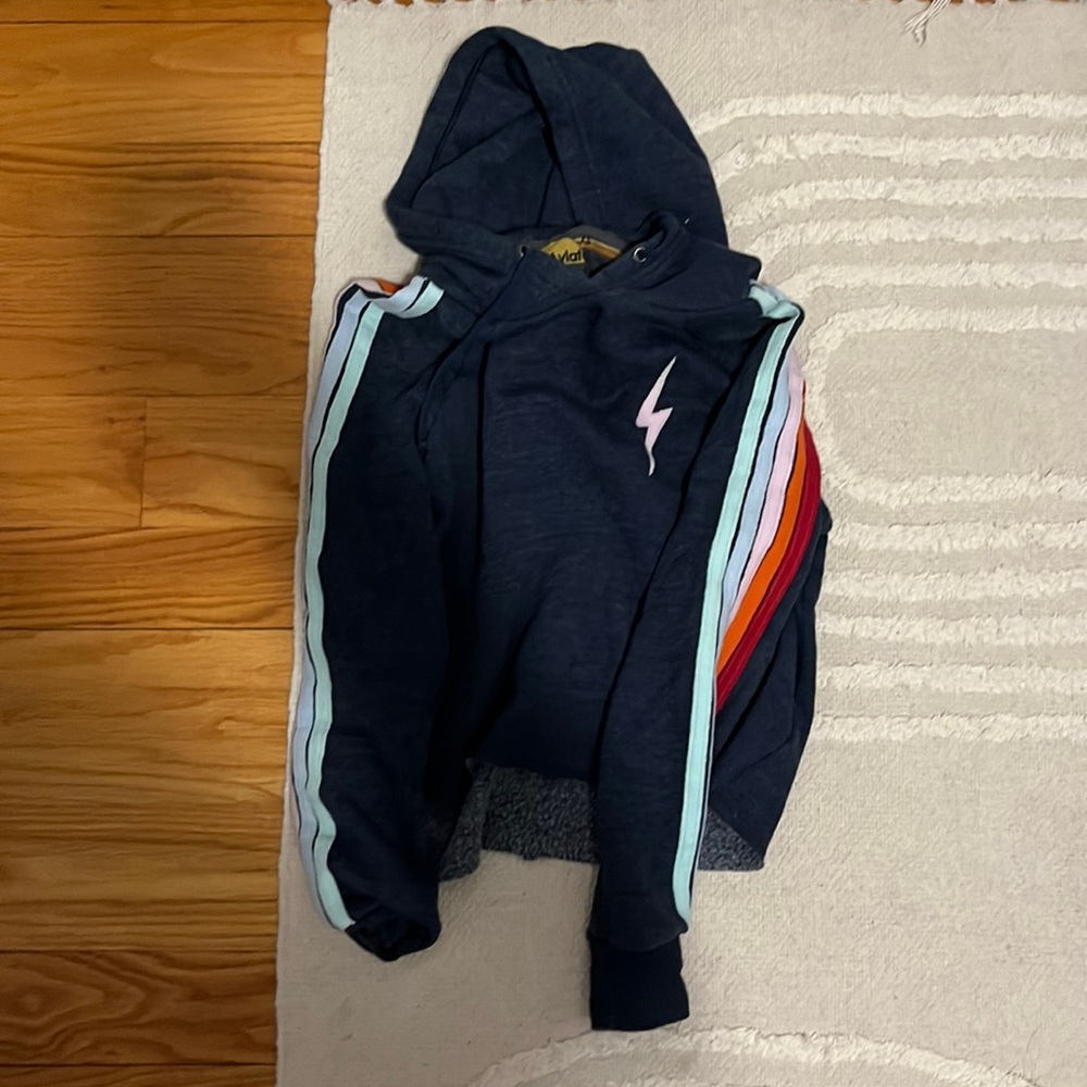 AVIATOR NATION CROPPED HOODIE